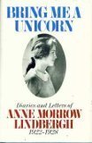 Image for Bring me a unicorn;: Diaries and letters of Anne Morrow Lindbergh, 1922-1928