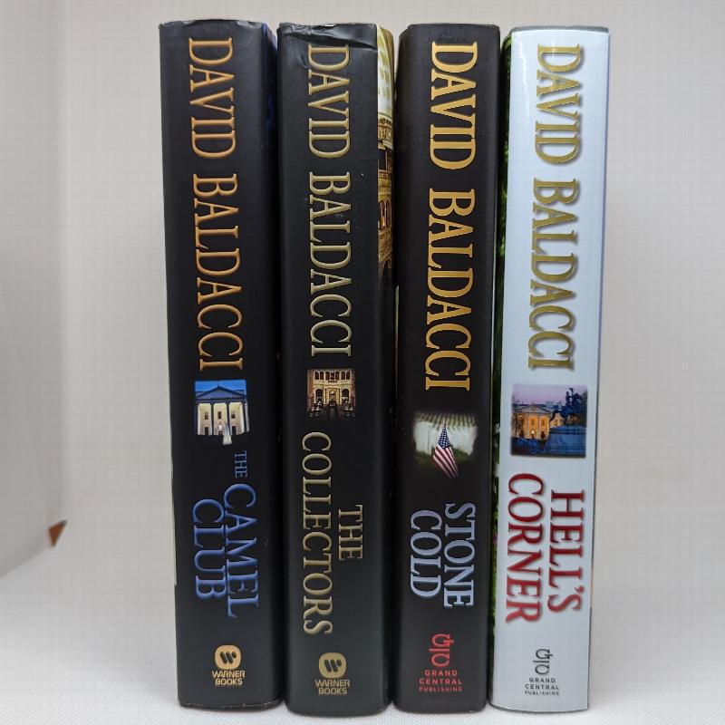 Image for David Baldacci Camel Club 4 Hardcover Lot