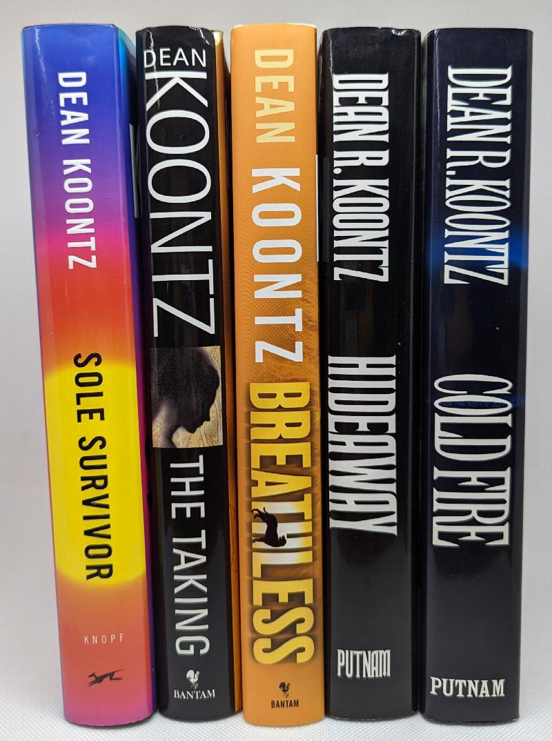 Image for Dean Koontz Five Hardcover Book Lot
